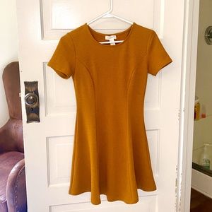 Forever 21 gold dress